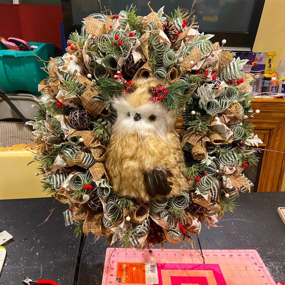 Handmade Winter Wreath